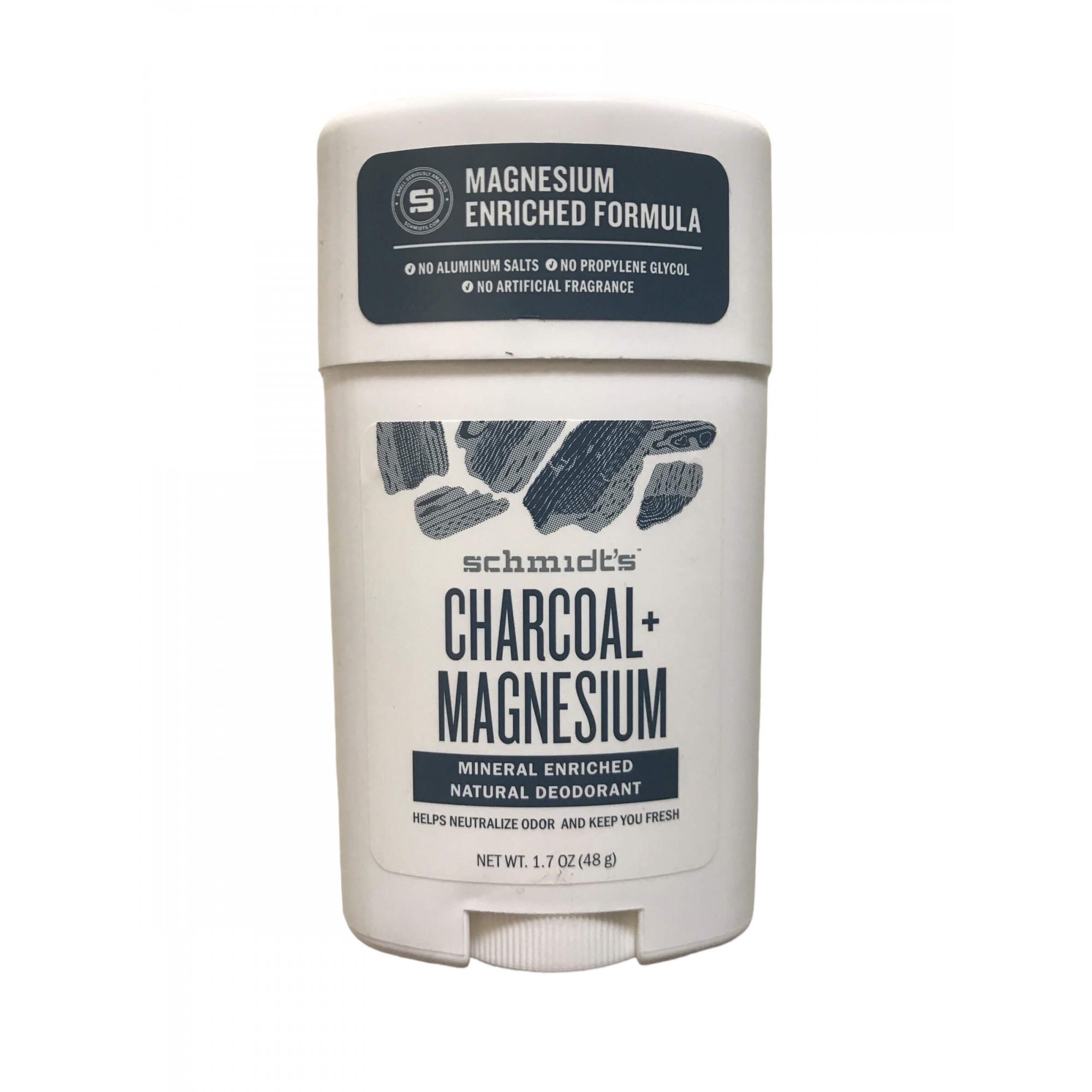 Natural Deodorant Charcoal and Magnesium, Schmidt's Naturals.